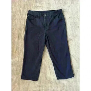 Lauren Ralph Lauren Black Capri Chino Women’s Size 8